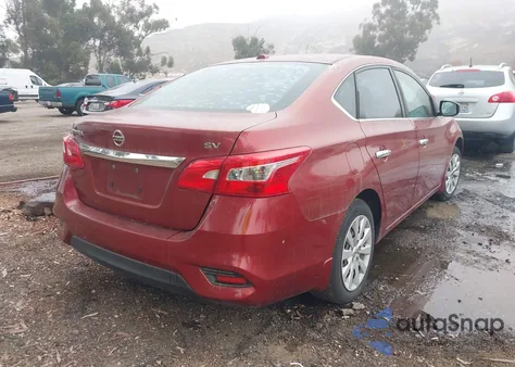 2017 Nissan Sentra Sv from USA, damaged, VIN 3N1AB7AP9HY226979